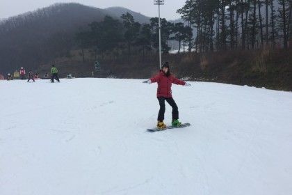 스노우보드 단체강습