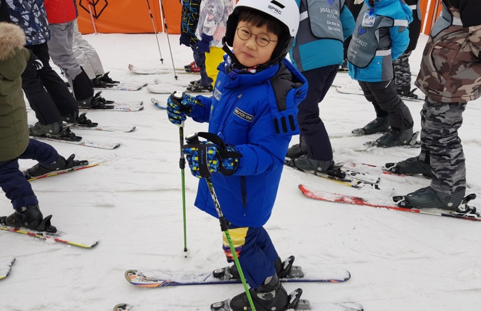 지산리조트 스키강습, 1:1 다양한 슬로프에서 원활한 체중이동 연습